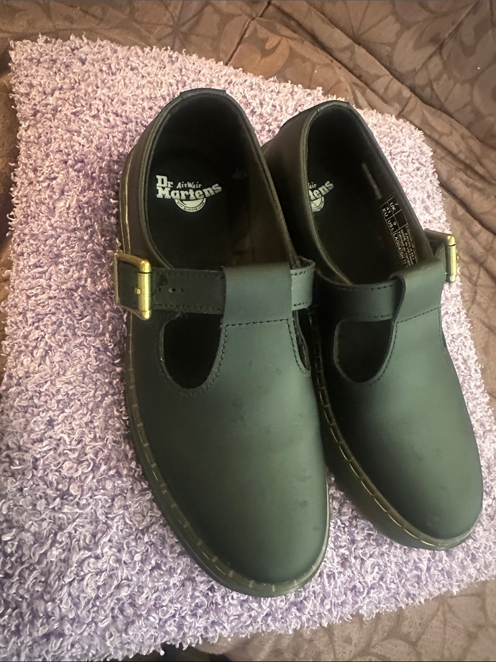 Dr. Martens Black Mary Jane Shoes